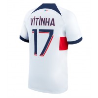 Paris Saint-Germain Vitinha #17 Udebanetrøje 2023-24 Kortærmet